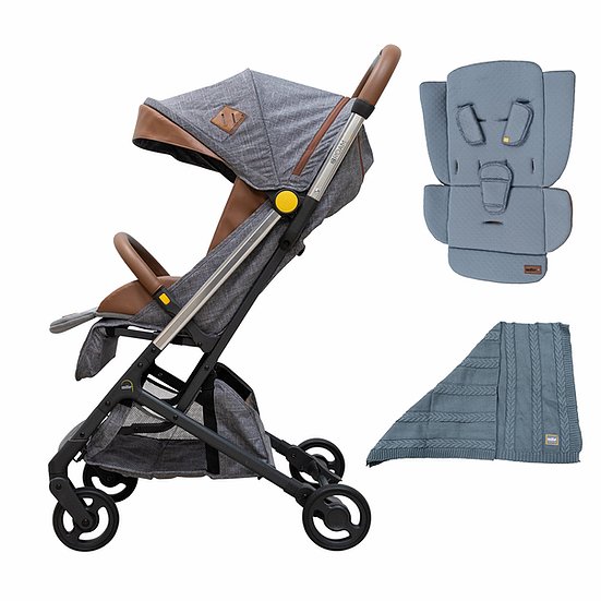 Mlle Roam Stroller Bundle Compact Travel System from birth
